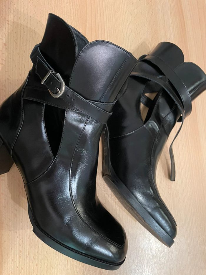 Bottines noires Minelli - photo numéro 11