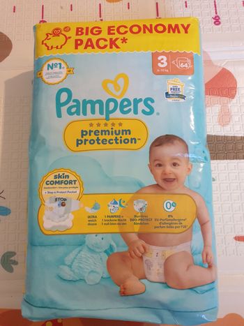 Pampers premium protection taille 3