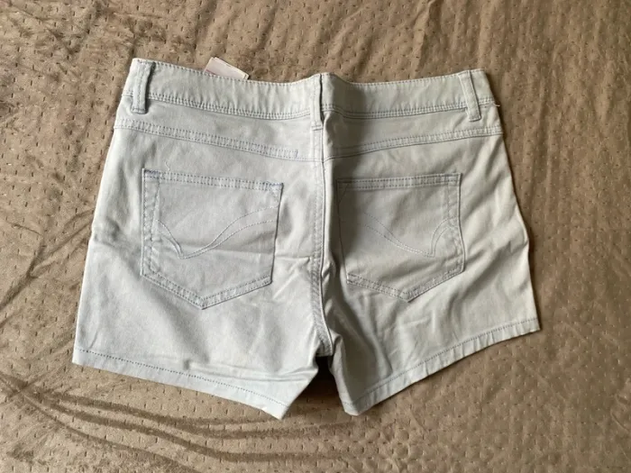 Short bleu en coton - photo numéro 2