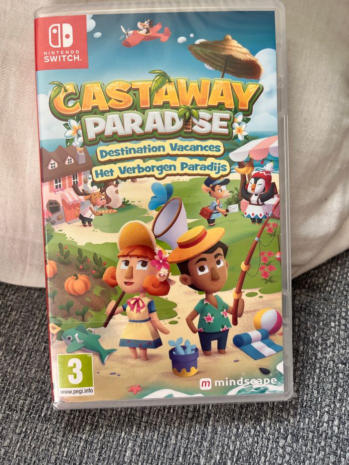 Jeu Nintendo switch castaway paradise - photo numéro 1