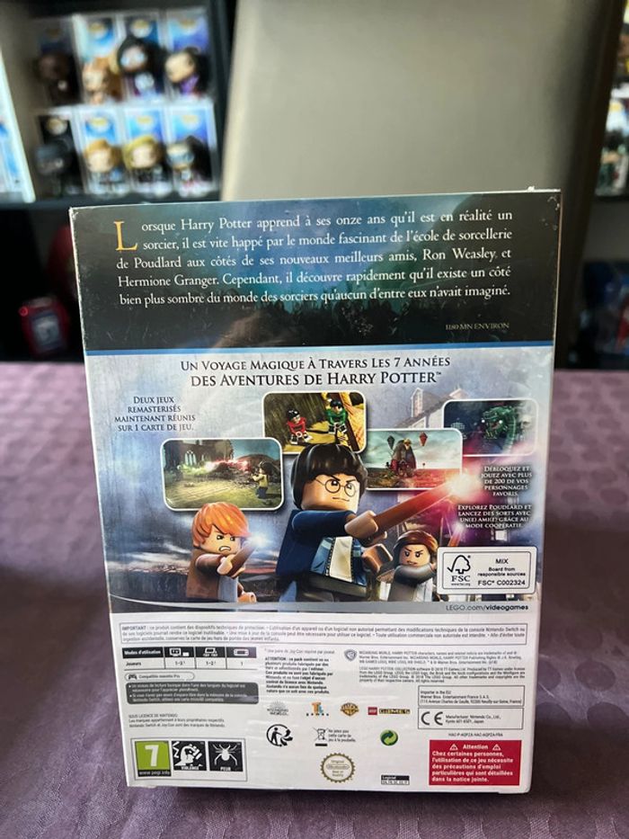 Jeu Nintendo Switch lego Harry Potter double pack - photo numéro 2