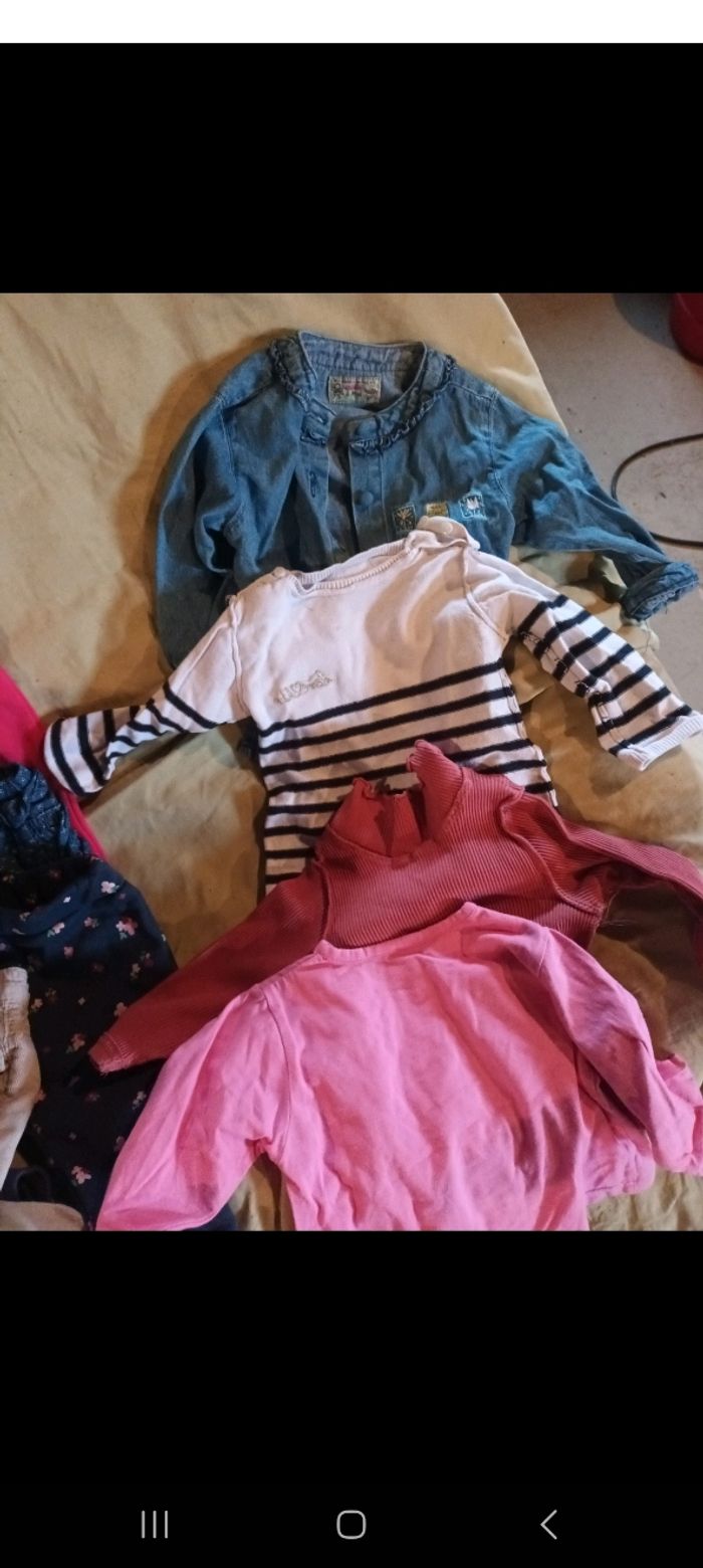 Lot vetement bebe fille 6 mois hiver - photo numéro 5