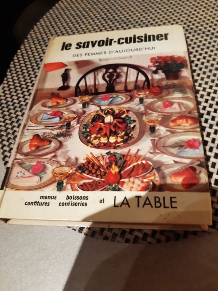 Livre de cuisine ancien