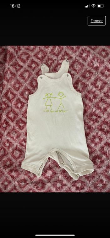 Salopette bébé