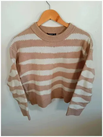 C24 pull beige/crème mango L
