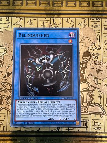 Carte Yu-Gi-Oh! : Relinquished -SSO4-ENB17 (Speed duel)