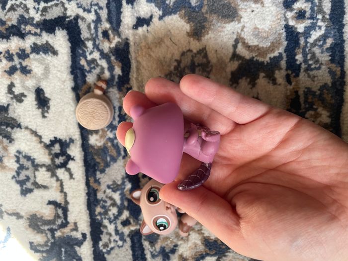 Duo Littlest Petshop Raton-Laveur 1409 et Castor 1410 - photo numéro 5