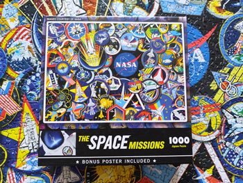 Puzzle Master Pieces space 1000 piey