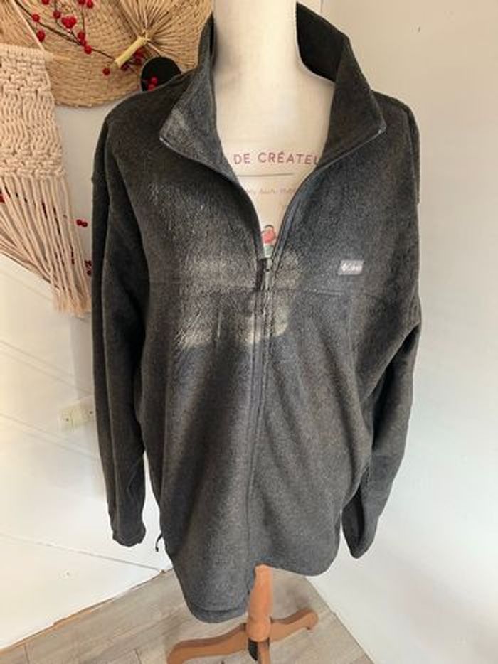 Polaire Columbia grise taille XL – chaude, légère et confortable - photo numéro 4