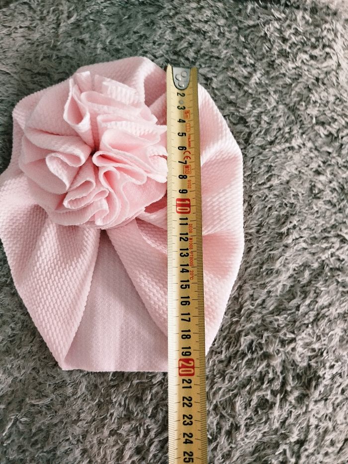 Bonnet fleurs Bébé neuf ni - photo numéro 8