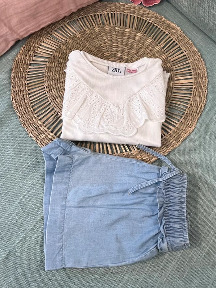 Ensemble taille 9-12 mois 80 cm Zara - photo numéro 9