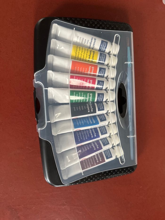 1 boîte gouache Lefranc bourgeois neuve + 3 autres - photo numéro 2