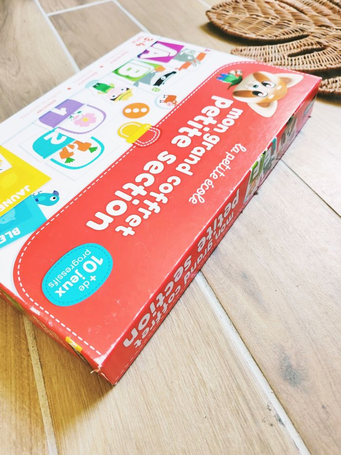 🎒Mon grand Coffret petite section + de 10 jeux progressifs marque Nathan - photo numéro 7