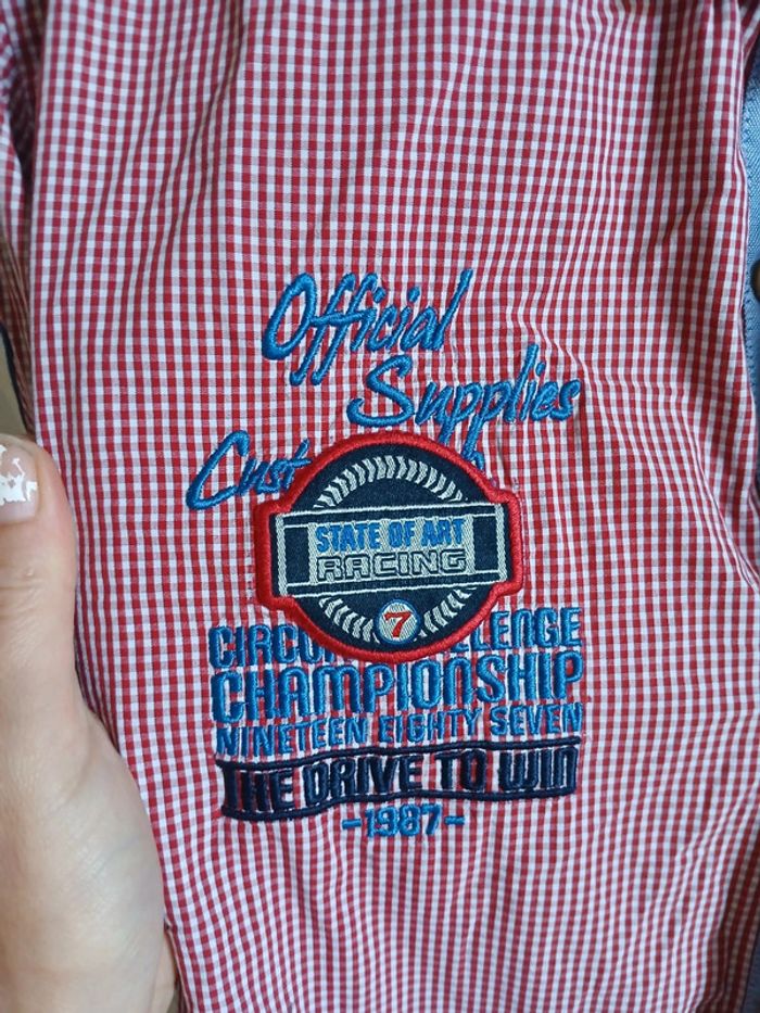 🍍 Chemise à carreaux homme Statère Of Art Racing taille L - photo numéro 3