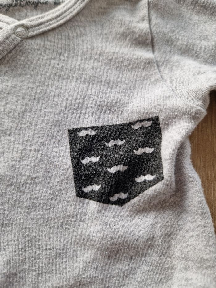 Body Bébé Cache-Cœur 6 Mois - Bougli Bougla - photo numéro 2