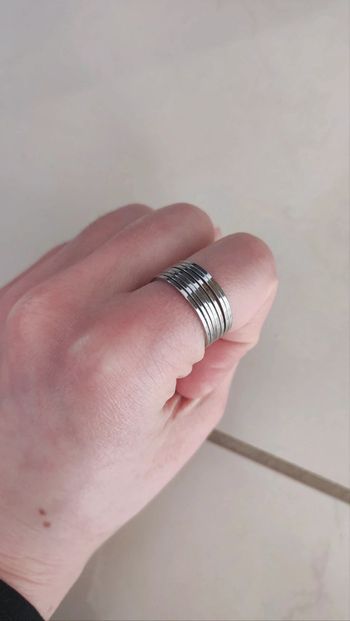 Bague argenté