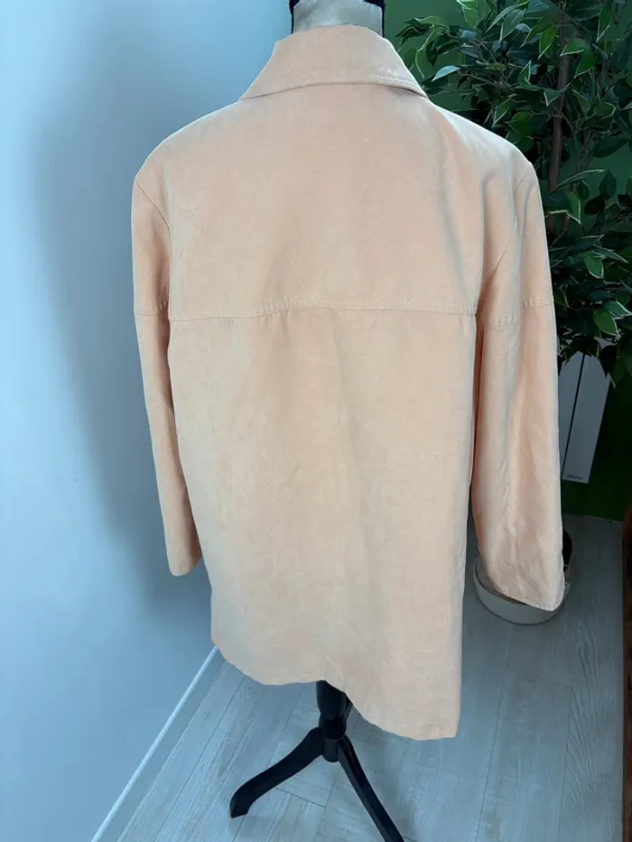 Manteau vintage Claude Havrey | Abricot | Taille 42 - photo numéro 2