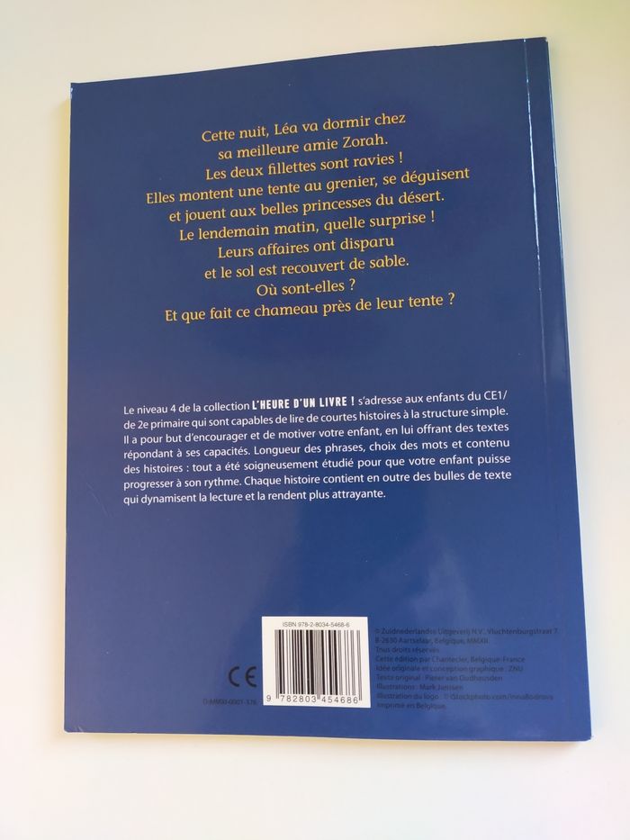 Livre" Aventure dans le désert " Collection L'heure D un Livre niveau CE1 - photo numéro 2