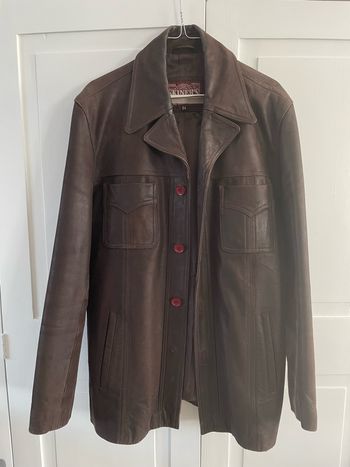 Veste skiner’s en cuir