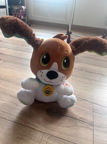 Pilou vtech chien peluche interactif