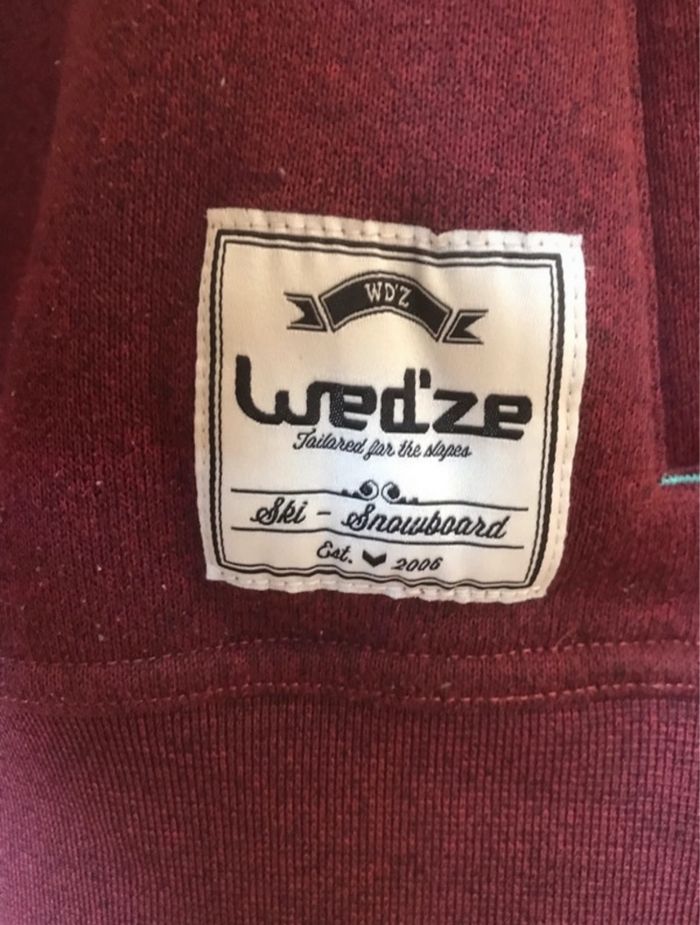 Sweat-shirt wed’ze mauve - photo numéro 3