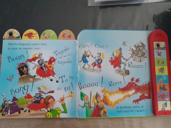 livre sonore - les chevaliers - photo numéro 3