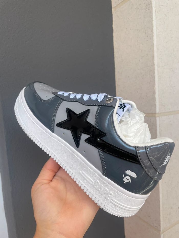 Baskets A Bathing Ape BAPE Sta Low Noir et blanc - photo numéro 9