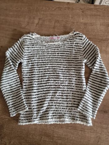 Pull rayé