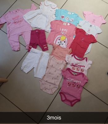 Lot fille 3mois