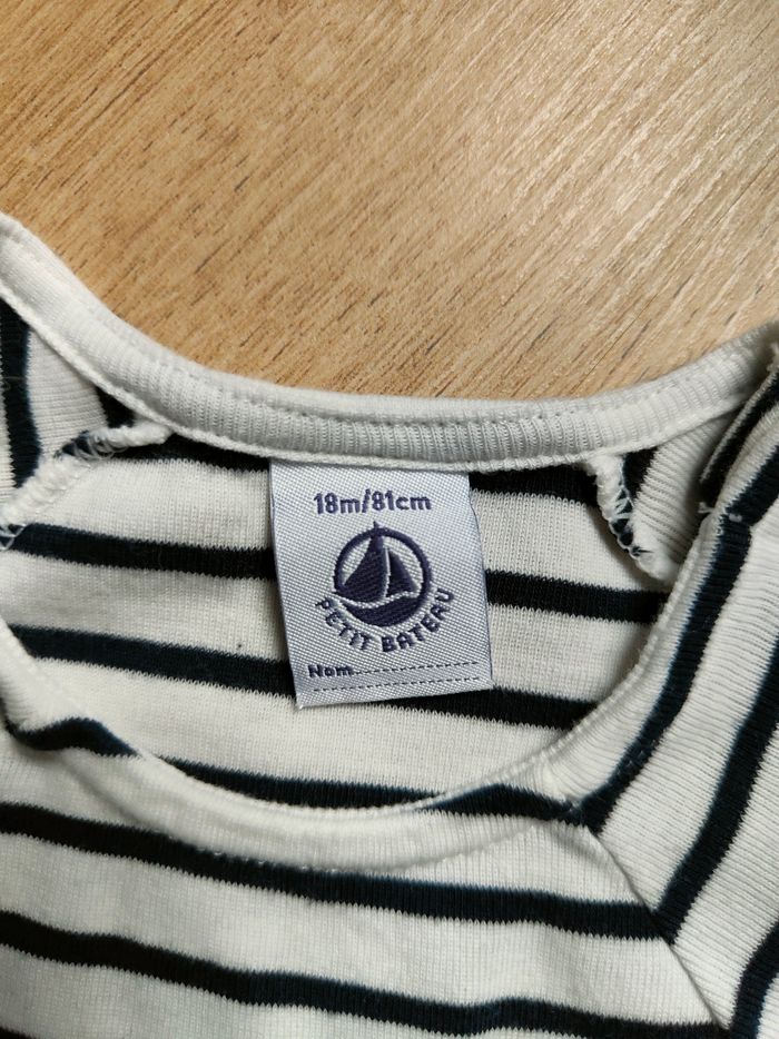 Ensemble robe et gilet petit bateau 18 mois - photo numéro 4