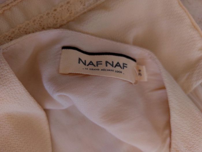 Robe Naf Naf beige - photo numéro 3