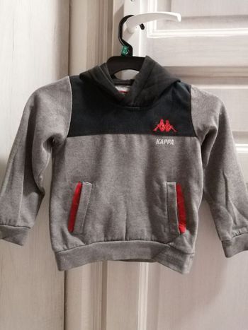Sweat à capuche garçon kappa