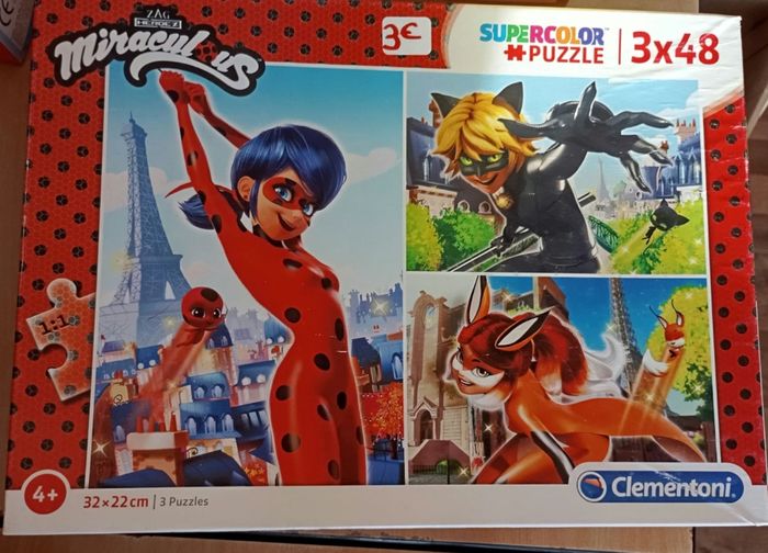 Puzzles MIRACULOUS  (x 3)