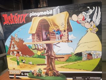 Playmobil Asterix la hutte du barde.