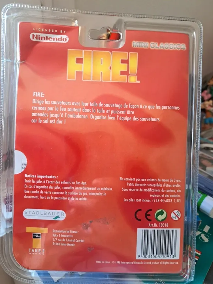 Nintendo mini classics fire - photo numéro 3