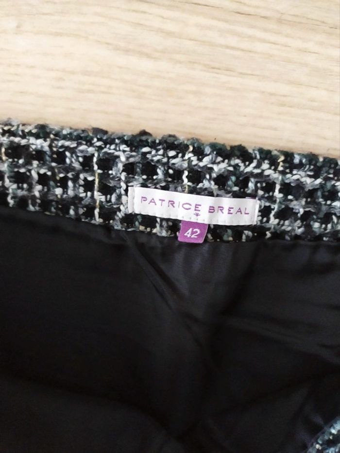 Jupe trapèze femme noir et blanc taille 42 Patrice Bréal - photo numéro 2