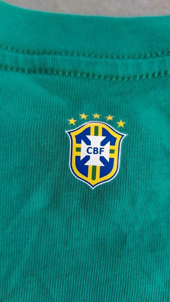 Tee-shirt Nike football Brésil 8-10 ans - photo numéro 3