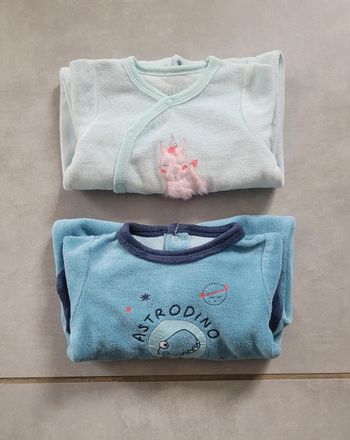 Lot pyjamas 1 mois