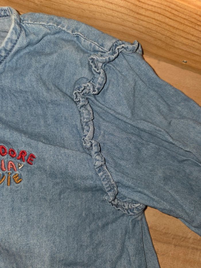 Robe tunique en jean 6 ans - photo numéro 6