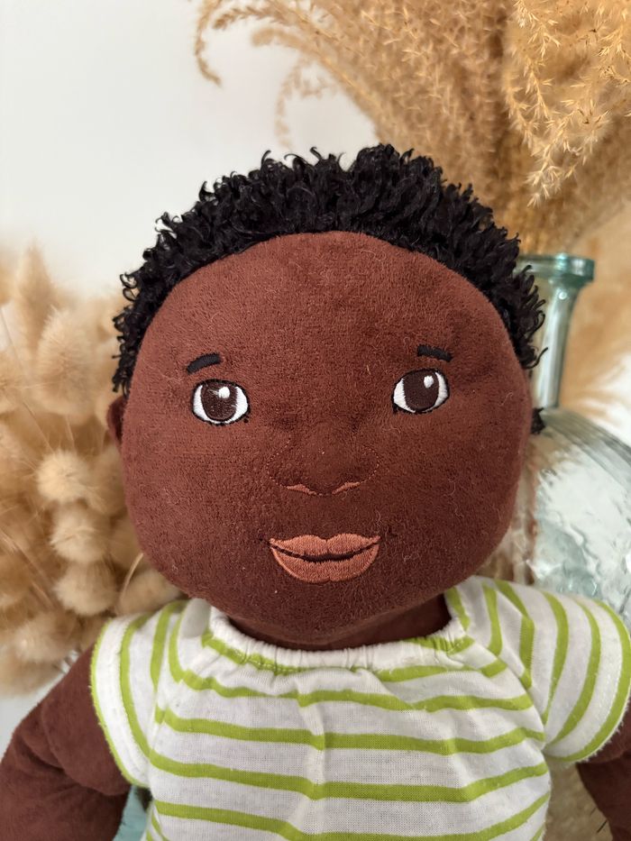 Poupée poupon de chiffon IKEA afro - photo numéro 2
