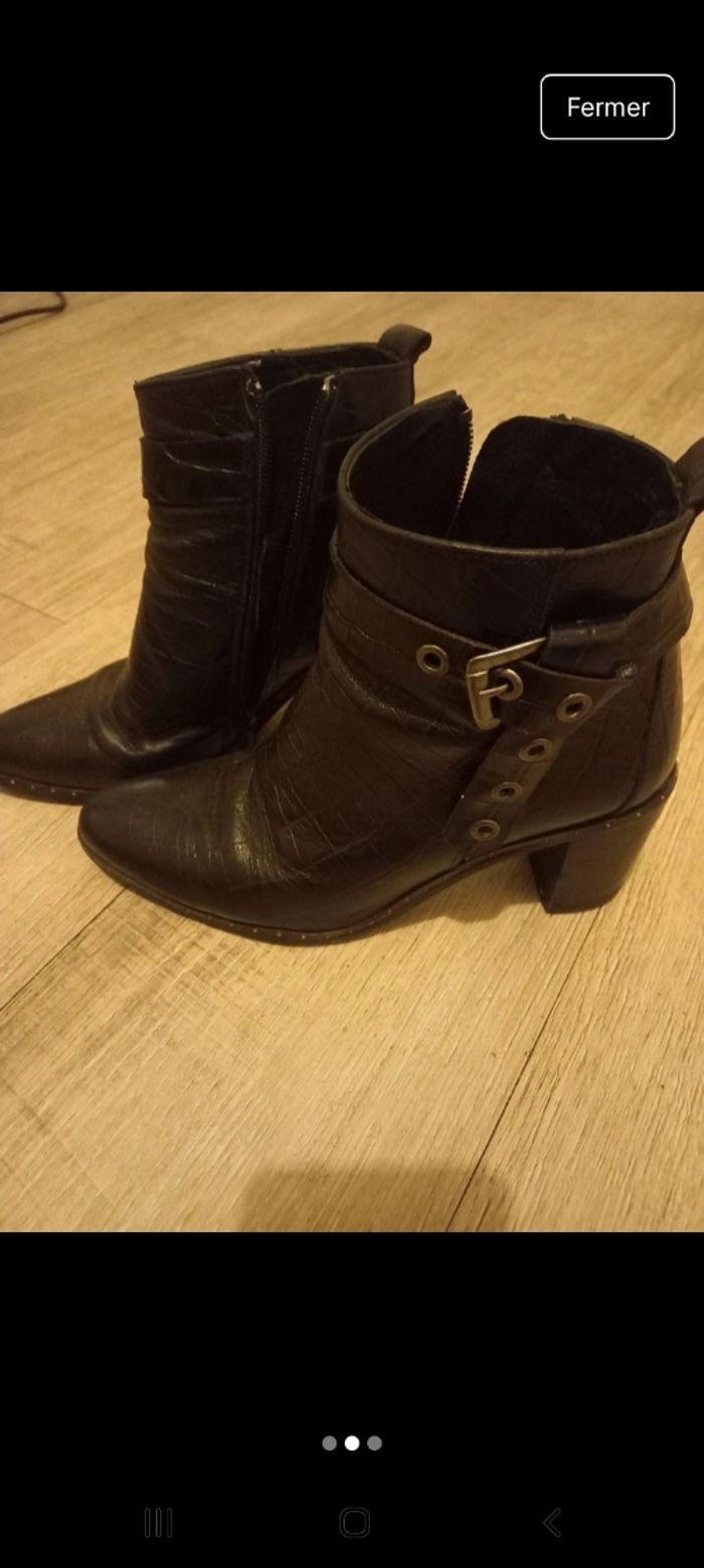 Bottine cuir - photo numéro 2