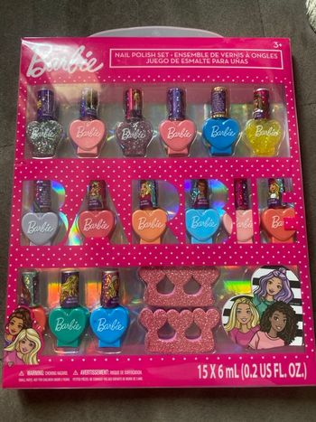 Coffret vernis à ongles Barbie
