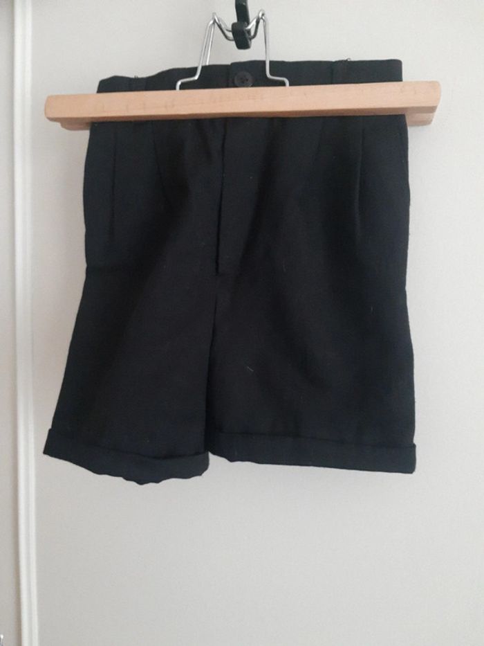 Short habillé noir