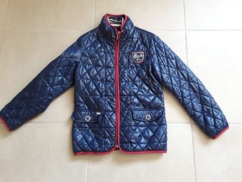 Blouson type bombers bleu marine fille 10 ans GEOX TBE