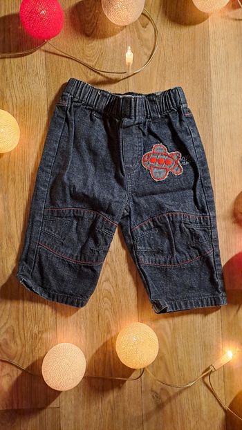 Jean taille 3 mois élastique Okids