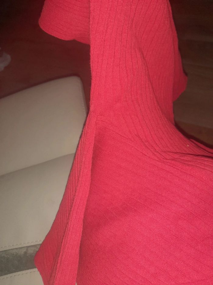 Pantalon rouge fluide S - photo numéro 3