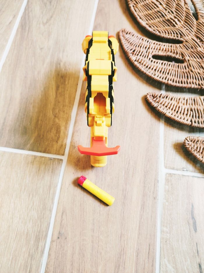 🔫 Power rangers dino charge pistolet lanceur de fléches nerf en plastique marque bandai - photo numéro 3