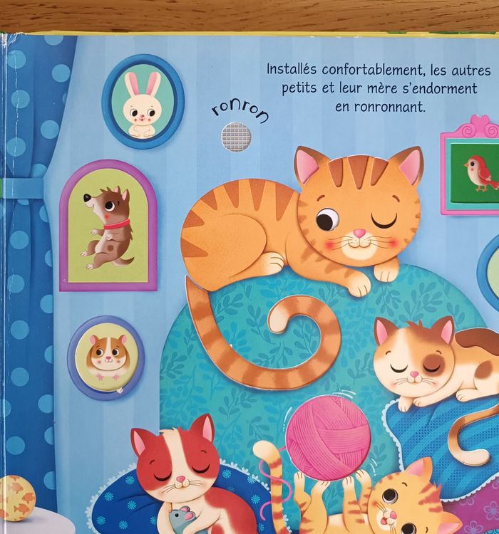 Mon livre sonore à toucher Mes animaux préférés Usborn 0 mois + - photo numéro 9