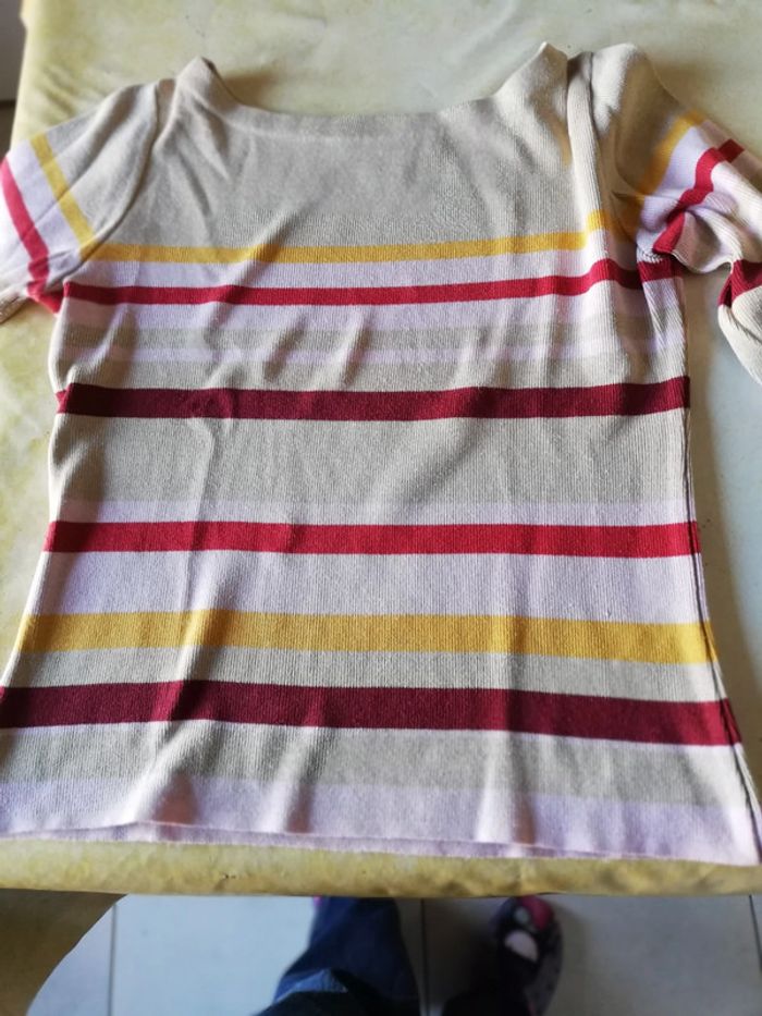 Haut manches 3/4 t. 38/40 Soit La Redoute