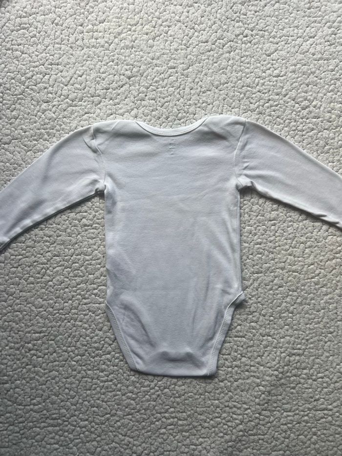 Lot de 3 bodies blancs motifs oies taille 18 mois Tex - photo numéro 9